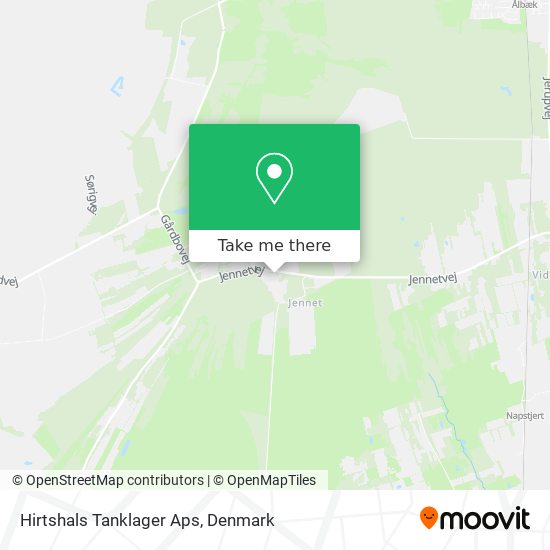 Hirtshals Tanklager Aps map