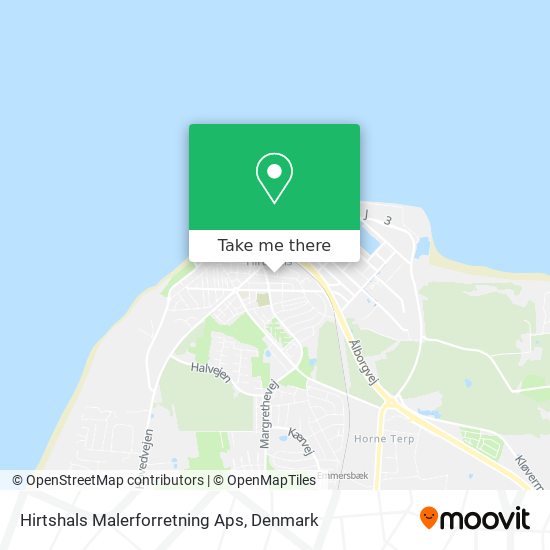 Hirtshals Malerforretning Aps map