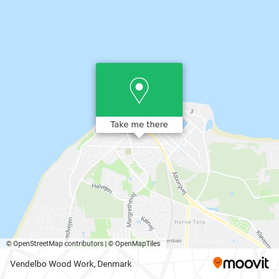 Vendelbo Wood Work map