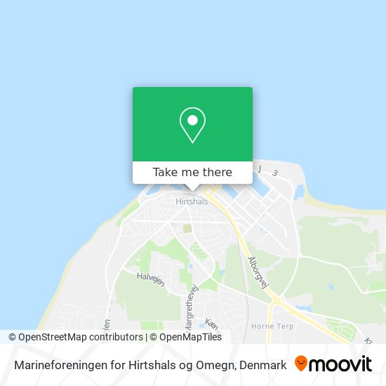 Marineforeningen for Hirtshals og Omegn map