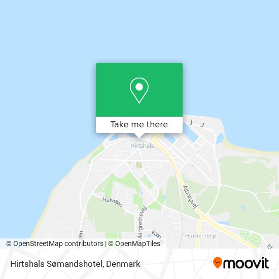 Hirtshals Sømandshotel map