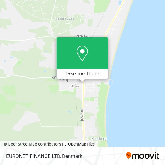 EURONET FINANCE LTD map