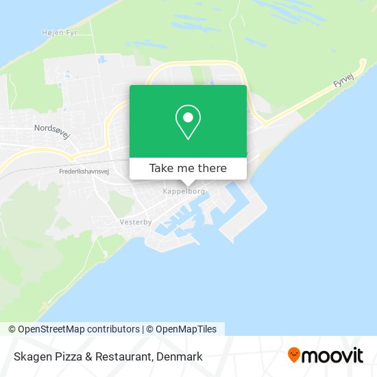 Skagen Pizza & Restaurant map