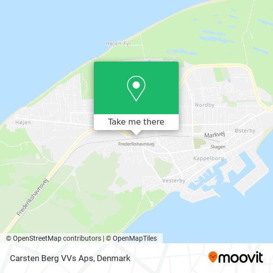 Carsten Berg VVs Aps map