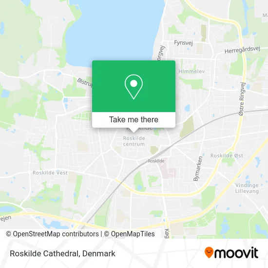 Roskilde Cathedral map