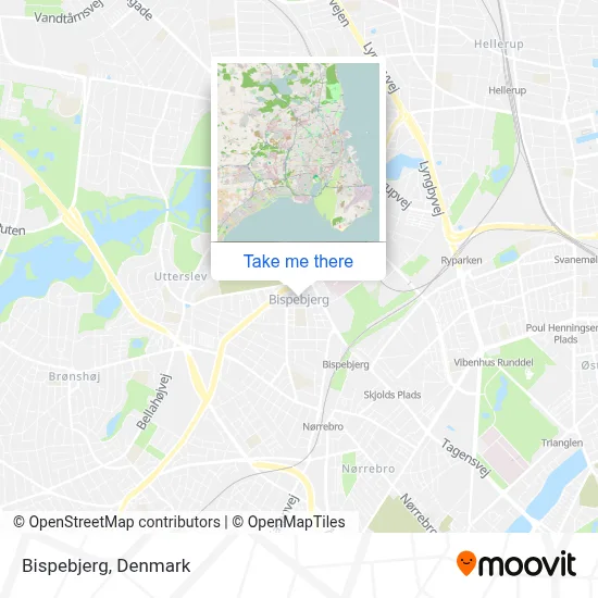 Bispebjerg map