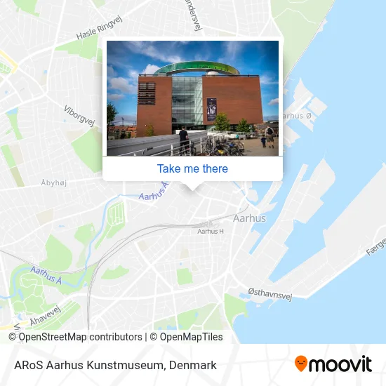 ARoS Aarhus Kunstmuseum map