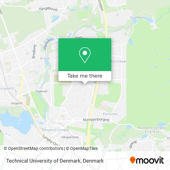 Technical University of Denmark map