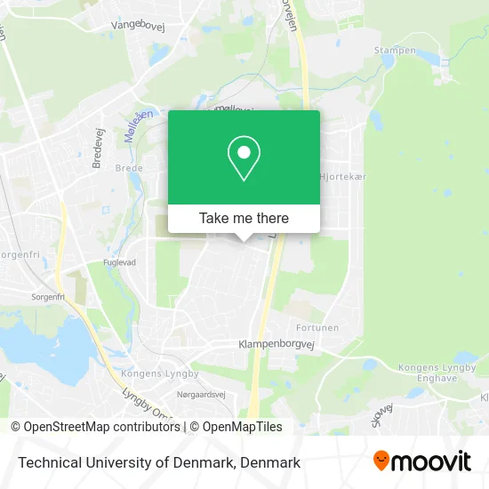 Technical University of Denmark map