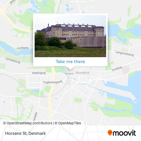 Horsens St map