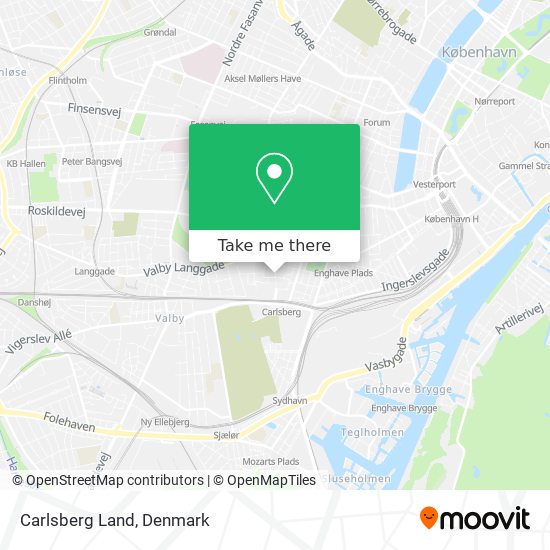 Carlsberg Land map