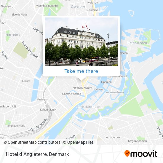 Hotel d Angleterre map