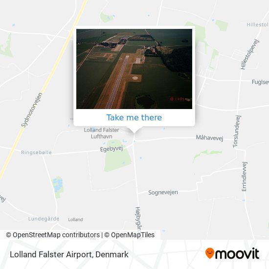 Lolland Falster Airport map