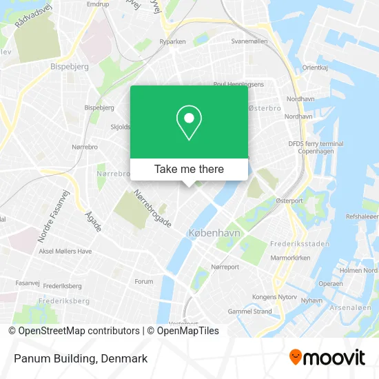 Panum Building map