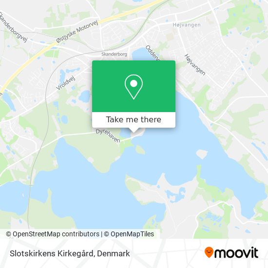 Slotskirkens Kirkegård map