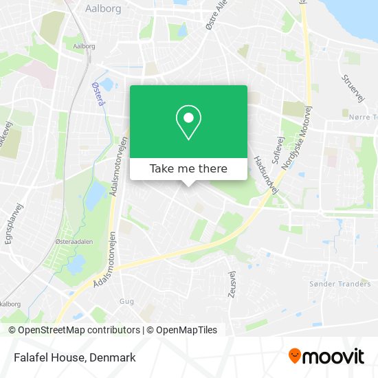 Falafel House map