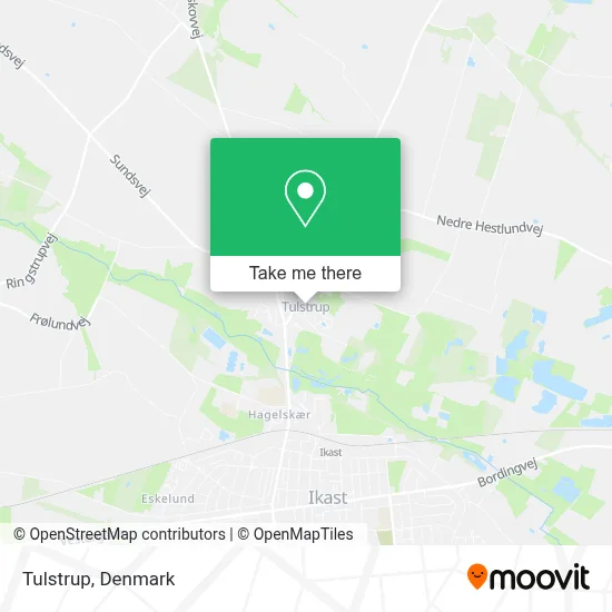 Tulstrup map