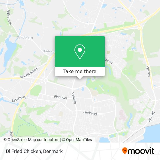 Dl Fried Chicken map