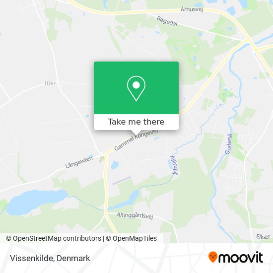 Vissenkilde map