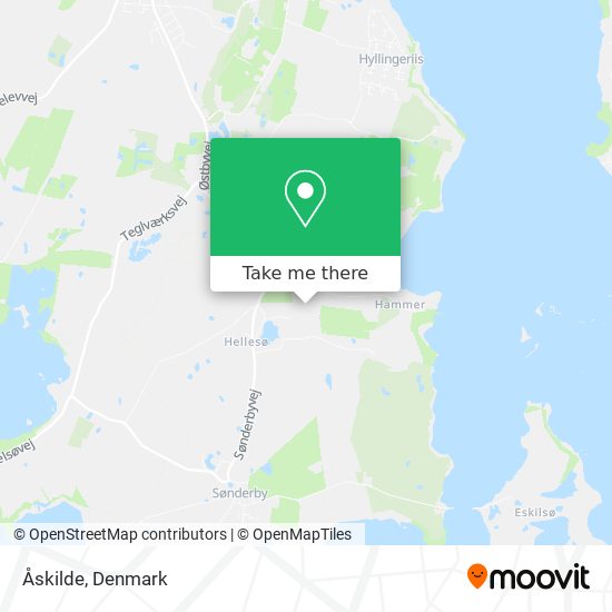 Åskilde map