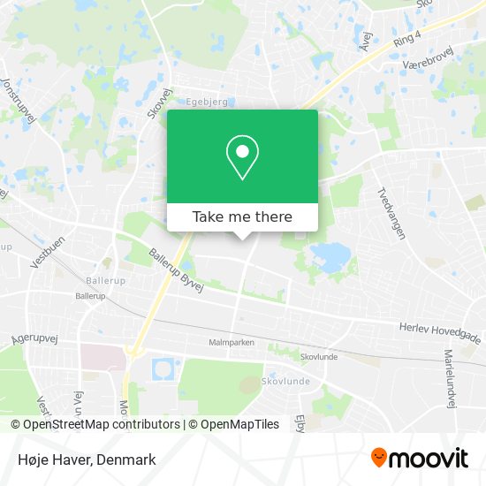 Høje Haver map