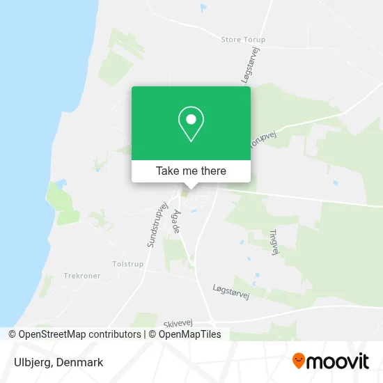 Ulbjerg map