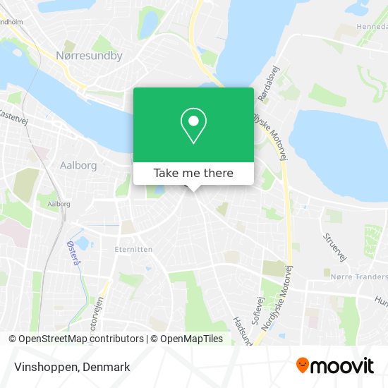 Vinshoppen map