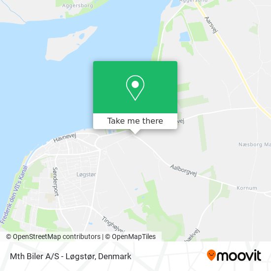 Mth Biler A/S - Løgstør map