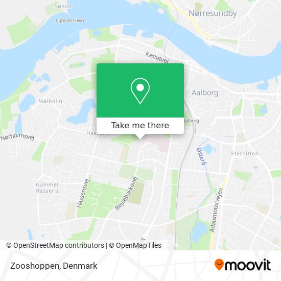 Zooshoppen map