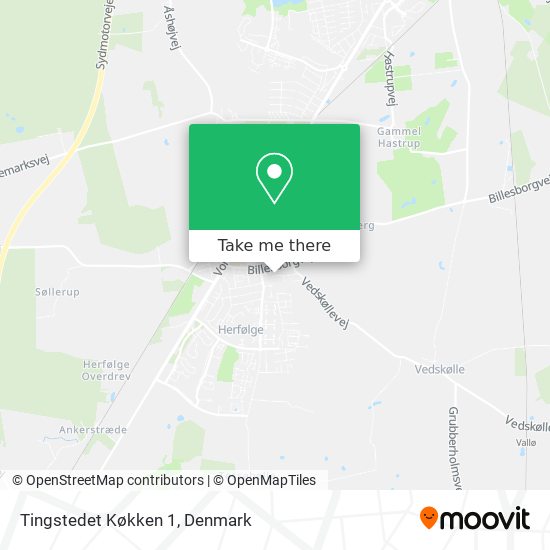 Tingstedet Køkken 1 map