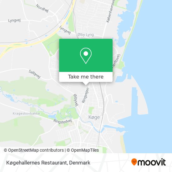 Køgehallernes Restaurant map