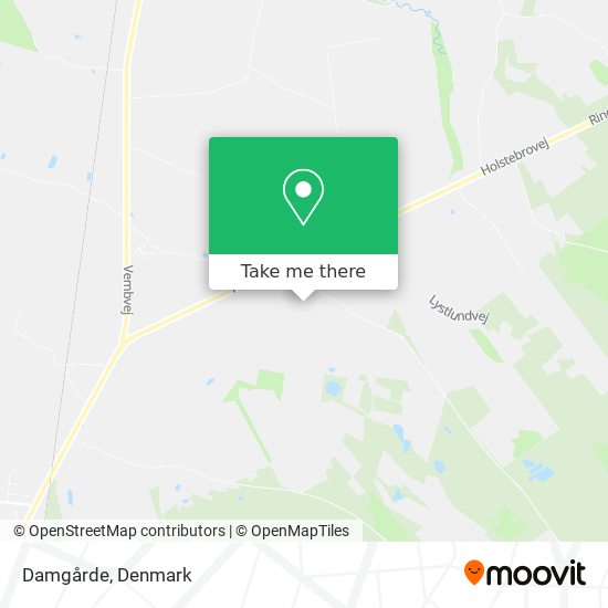 Damgårde map