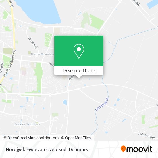 Nordjysk Fødevareoverskud map