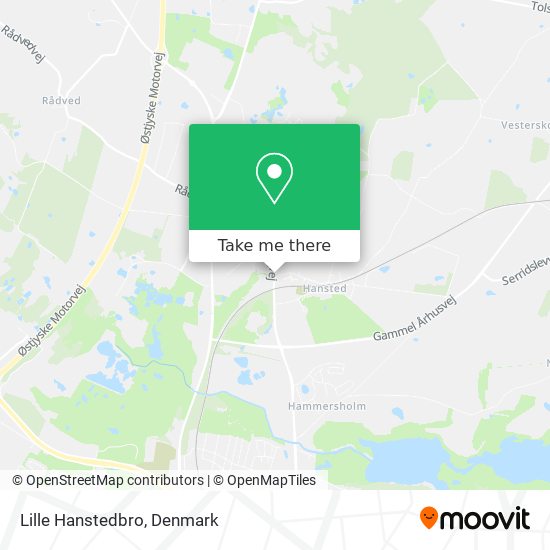 Lille Hanstedbro map