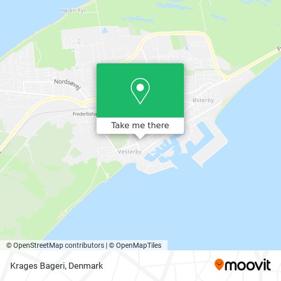 Krages Bageri map