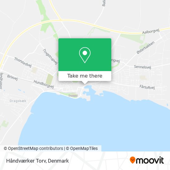 Håndværker Torv map