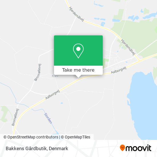 Bakkens Gårdbutik map