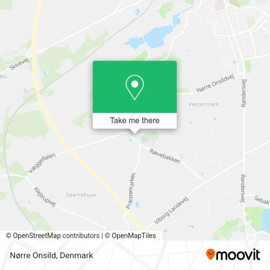 Nørre Onsild map