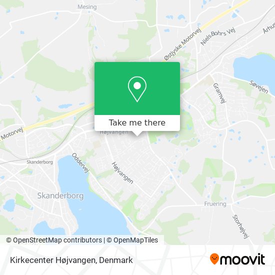 Kirkecenter Højvangen map