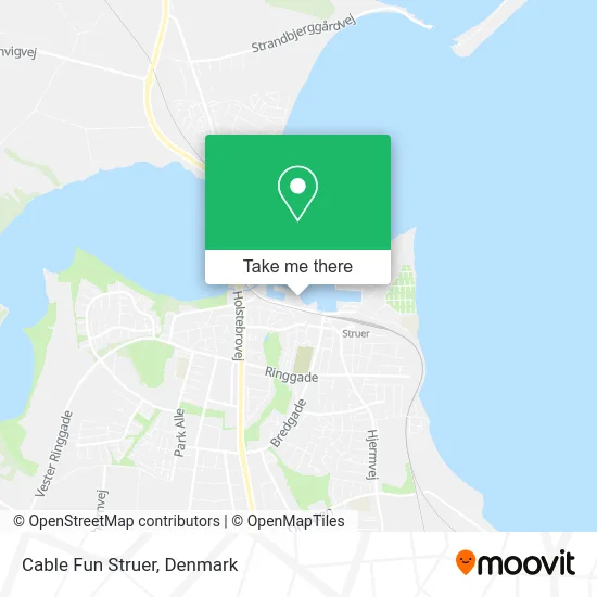 Cable Fun Struer map