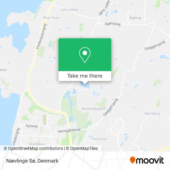 Nævlinge Sø map