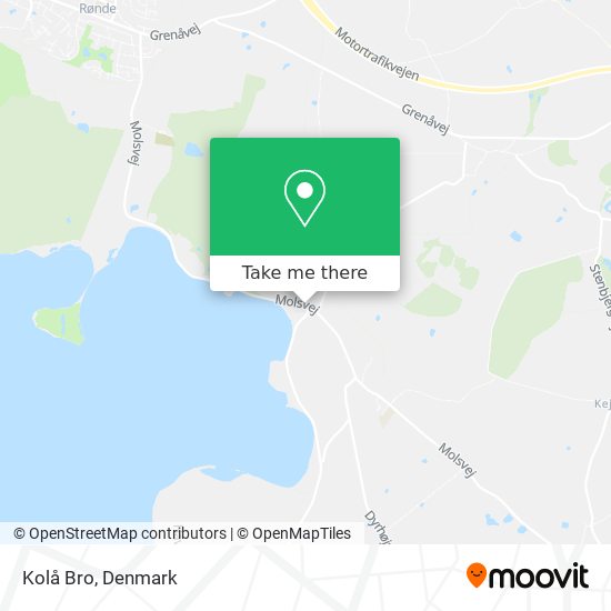 Kolå Bro map