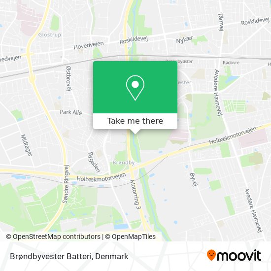 Brøndbyvester Batteri map