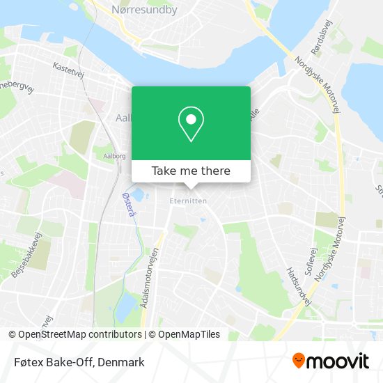 Føtex Bake-Off map