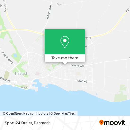 Sport 24 Outlet map