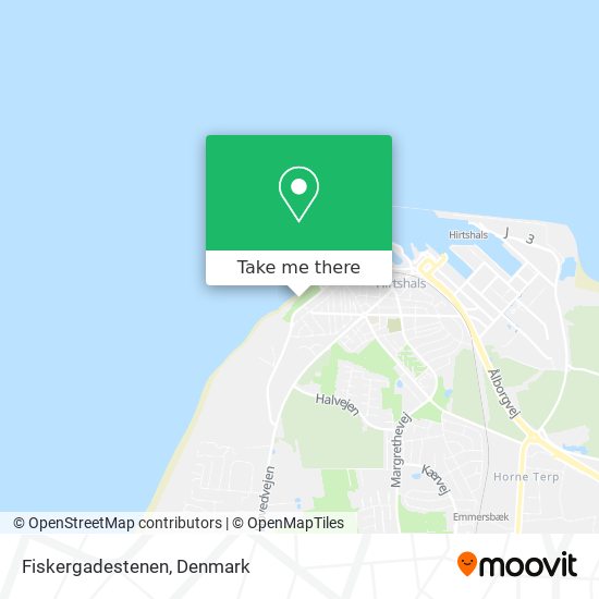 Fiskergadestenen map