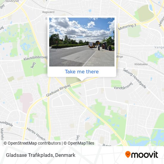 Gladsaxe Trafikplads map