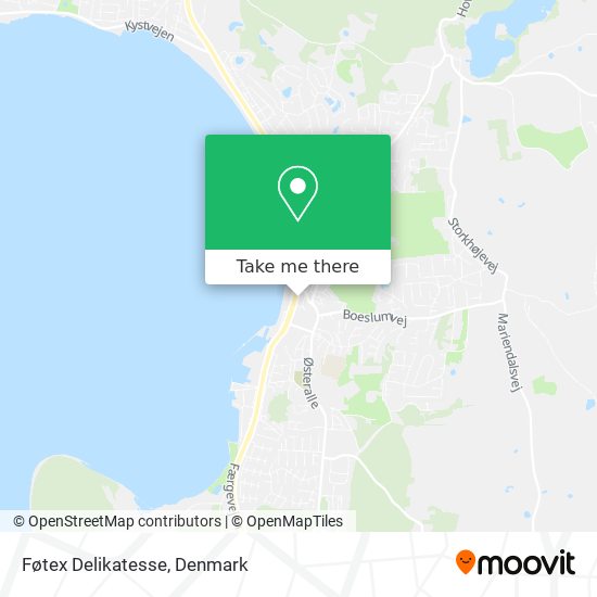 Føtex Delikatesse map