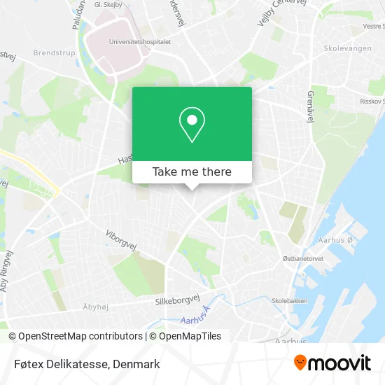 Føtex Delikatesse map