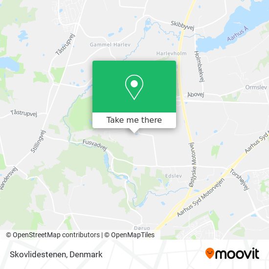 Skovlidestenen map